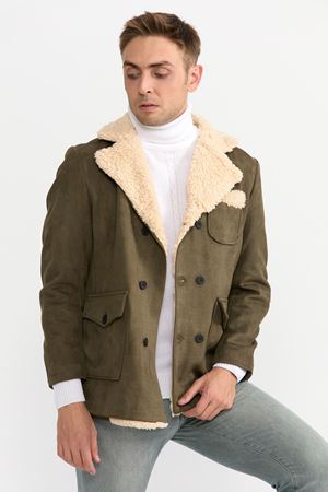 Slimfit Kesim Gemici Model Nubuk  Mont-HAKİ