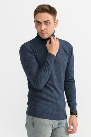 Slimfit T.Balikci Kazak 1029-MAVİ