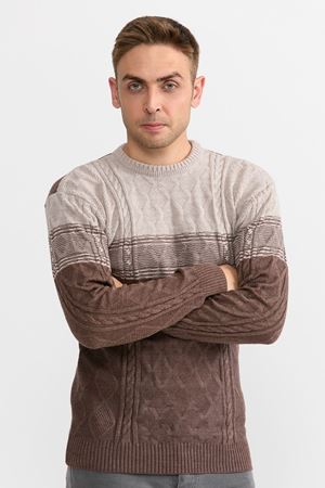 Slimfit Orgu Desen Kazak 1025-TAS