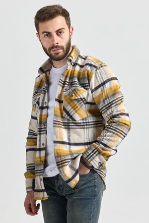 Slimfit Kesim Erkek Cepli Oduncu Gomlek-HARDAL