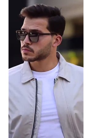 Slimfit Kesim Erkek Yakalı Fermuarlı Mevsimlik Mont-BEJ