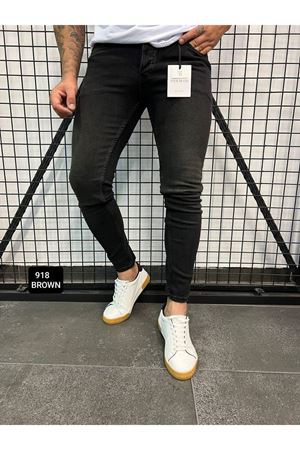 Slimfit Kesim Erkek Likrali Dar Paca Kot Pantolon-KOD:918