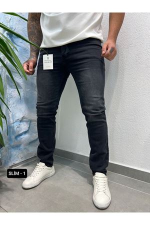 Slimfit Rahat Kesim Erkek Likralı Kot Pantolon-SLİM-01