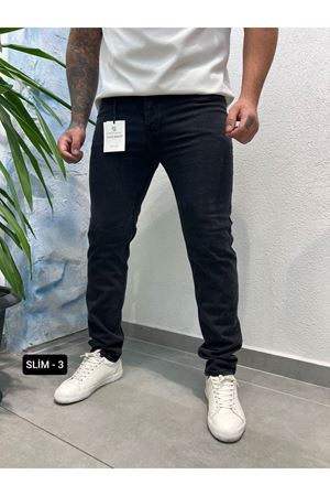 Slimfit Rahat Kesim Erkek Likralı Kot Pantolon-SLİM-03