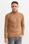Slimfit T.Balikci Kazak 1031-KAHVE