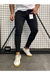 Slimfit Kesim Erkek Likrali Dar Paca Kot Pantolon-KOD:947